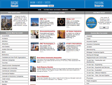 Tablet Screenshot of imagine-houston.com